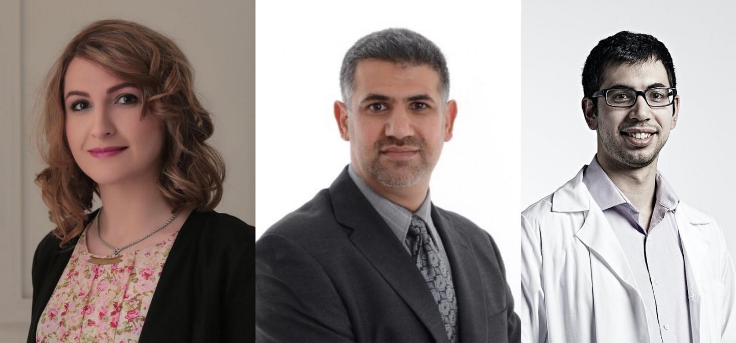 Study first authors: Dr. Parinaz Mehdipour, Dr. Sajid Marhon and Mr. Ilias Ettayebi