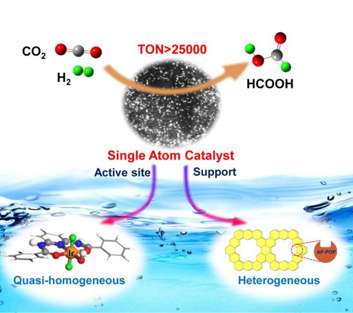 Singleatom catalyst based on homogeneous cat EurekAlert!