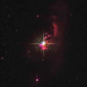 Hubble Image of Symbiotic Star Mira HM Sge