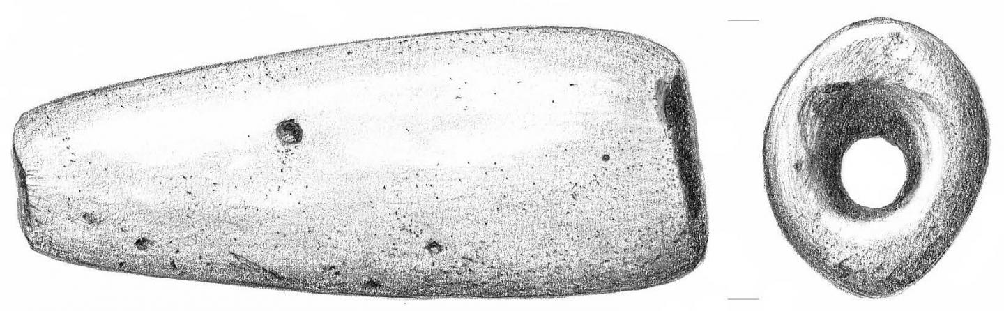 Pre-Contact Smoking Pipe Fragment from the Offield Bar Site