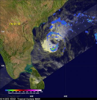 TRMM Image of Madi