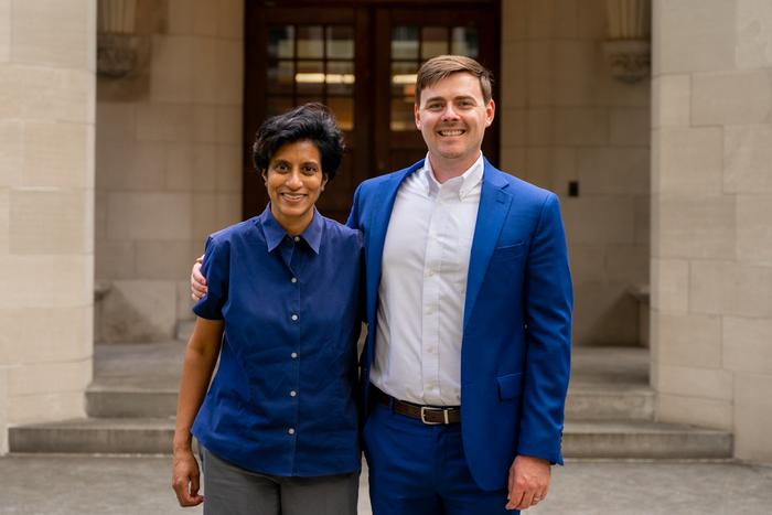 Mary Philip and Michael Rudloff