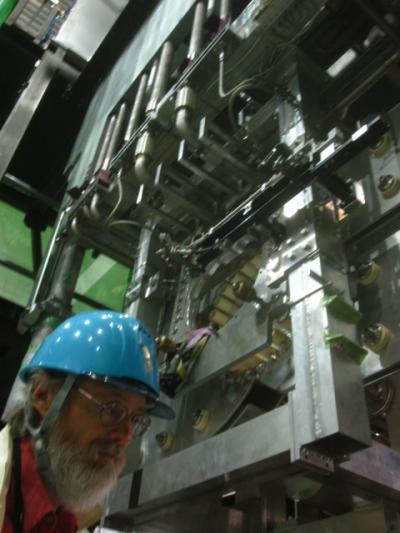 John Martin Examines the Optical Transition Radiation Detector