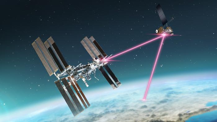 NASA's ILLUMA-T payload communicating with LCRD