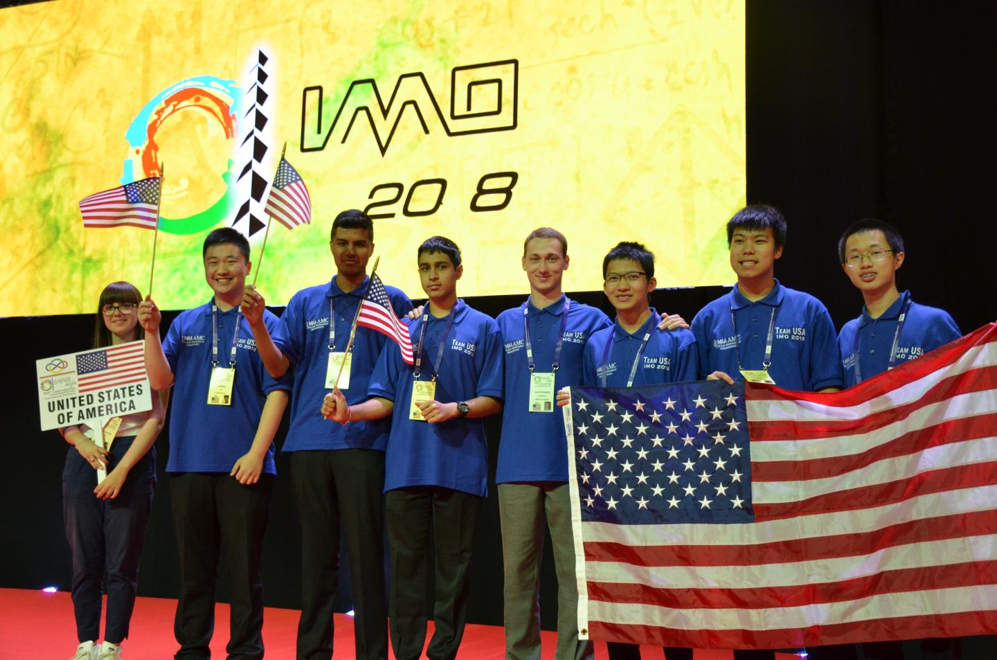 Team USA at the 59th International Mathematical Olympiad