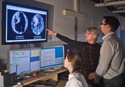 Paola Coan, Alberto Bravin, Emmanuel Brun, Grenoble Team 