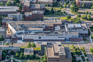 Aerial view of MSU FRIB