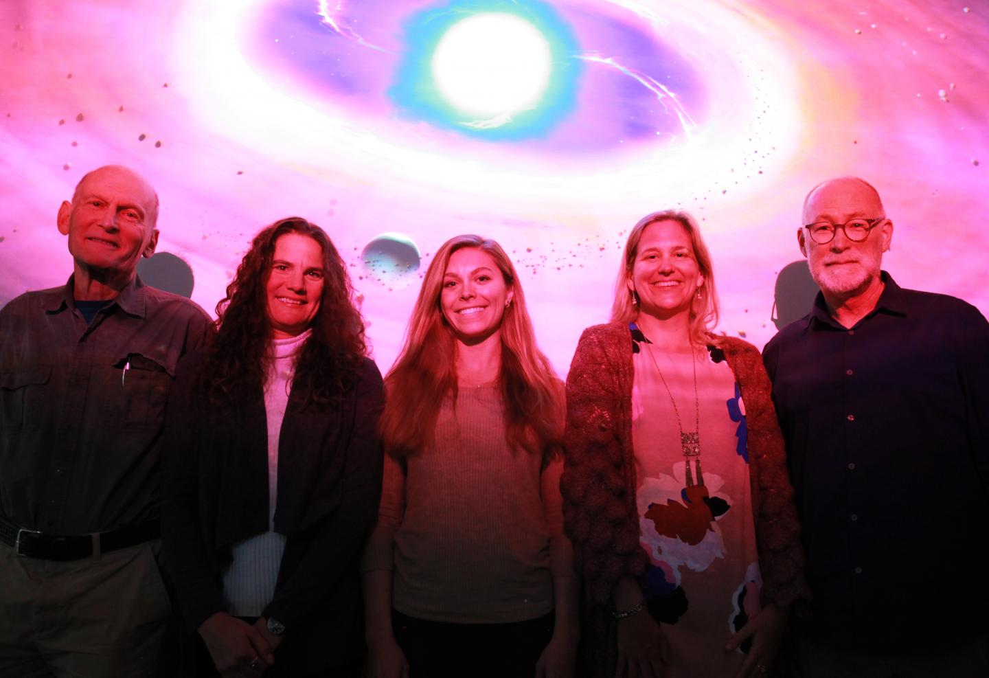 Benjamin Zuckerman, Beth Klein, Alexandra Doyle, Hilke Schlichting, Edward Young