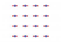 The Magnetically Ordered Square Lattice of Copper Ions