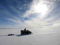 Researchers Survey Pine Island Glacier in West Antarctica (2 of 3)