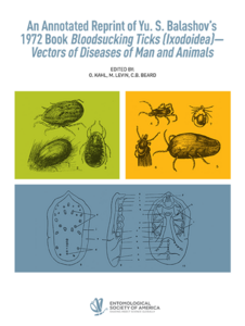 Cover of An Annotated Reprint of Yu. S. Balashov's 1972 Book Bloodsucking Ticks (Ixodoidea)—Vectors of Diseases of Man and Animals