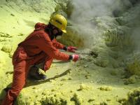 Sampling Volcanic Gases on Póas Volcano, Costa Rica