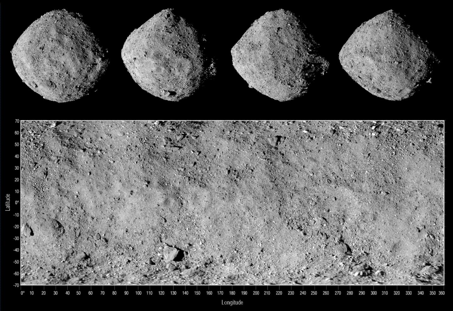Global Mosaic of Asteroid Bennu