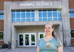 Liz Eckelkamp, associate professor in the University of Tennessee Department of Animal Science