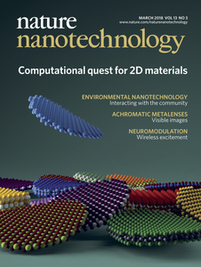 Cover of Nature Nanotechnology