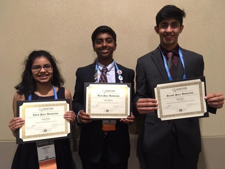 Addition Science Award Winners