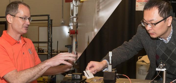 John Ballato and  Lin Zhu, Clemson University