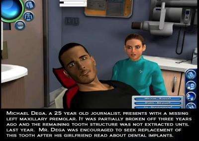 Virtual Dental Implant Training Simulation Program (2 of 2)