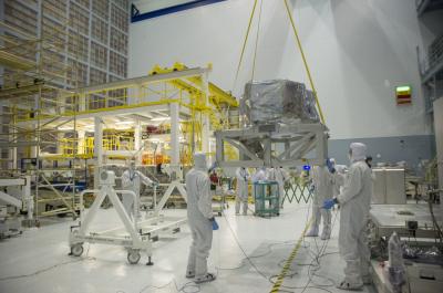 NASA's NIRSpec Clean Room Move