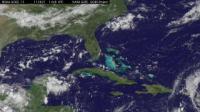 Satellite Sees Hurricane Irene Moving into the Bahamas