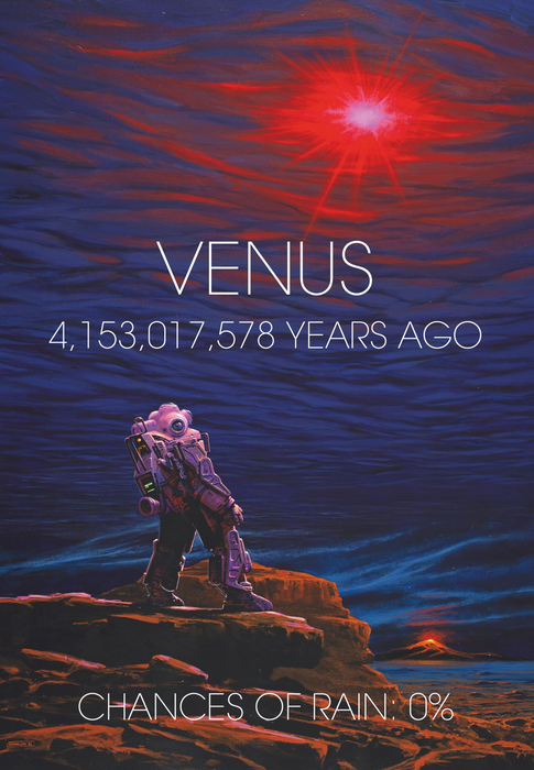 Did Venus ever have oceans?