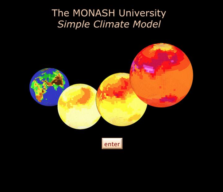 Monash Simple Climate Model