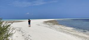 Studying the impact of sea level rise on coral reef islands