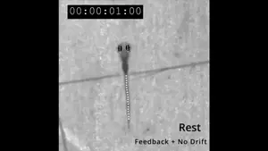 Example video of a ketamine-treated larval zebrafish in the assay for futility-induced passivity or “giving up” behavior following recovery from the acute effects of ketamine treatment.