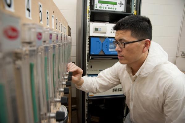 Research to Lower Greenhouse Gas Emissions from Poultry Houses