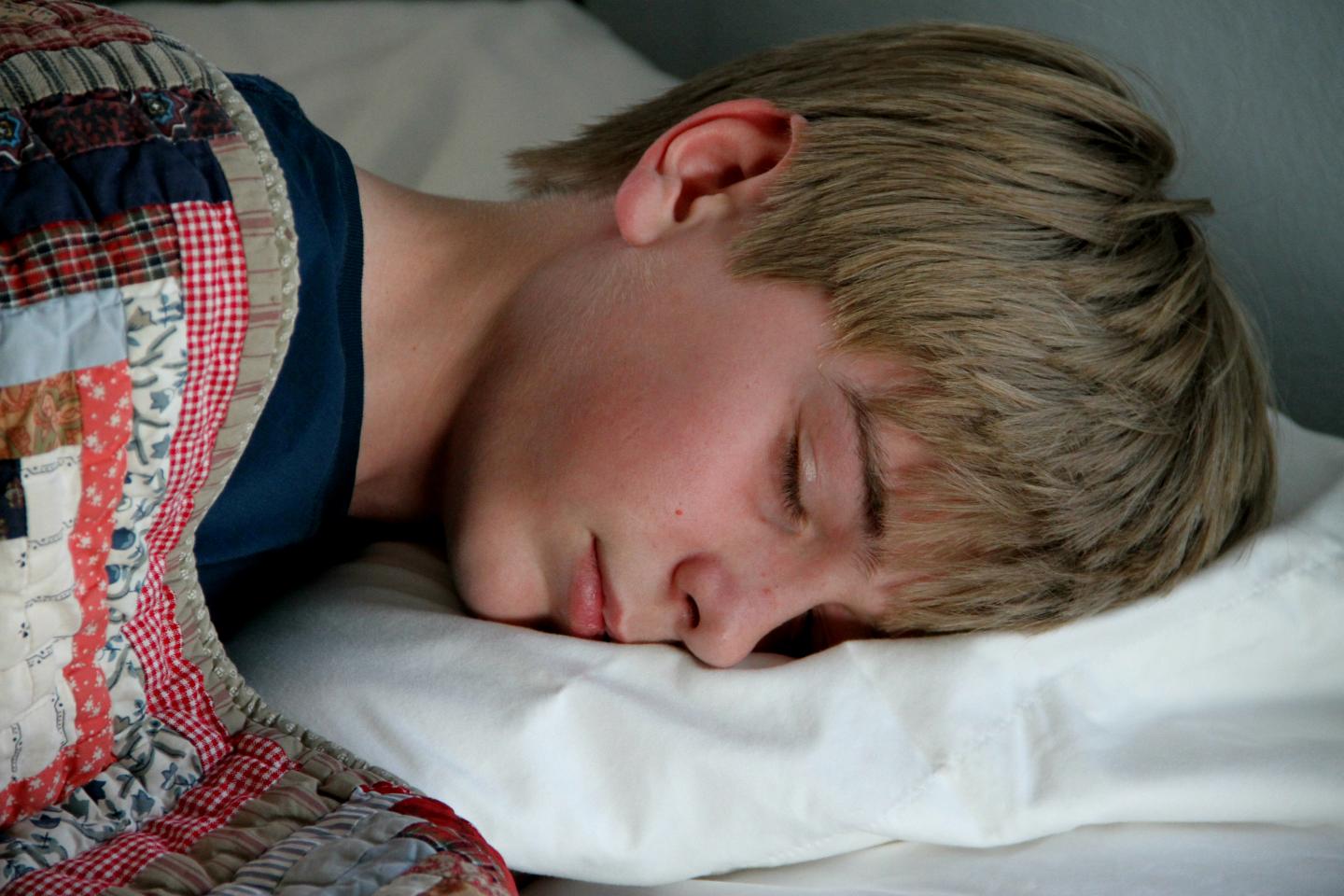 Young Teen Boys Sleeping