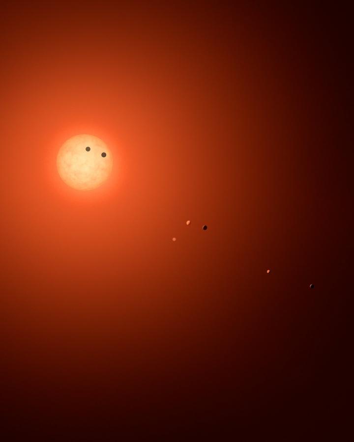 Seven Planets Orbiting the Ultracool Dwarf Star TRAPPIST-1