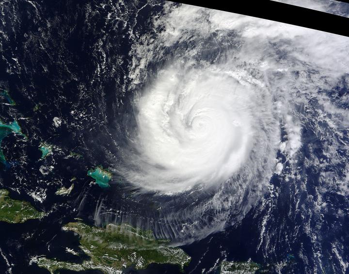 MODIS Image of Gonzalo