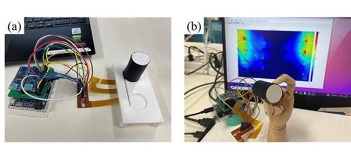 Objective Assessment of Fine Motor Skills Using Tomographic Tactile Sensor