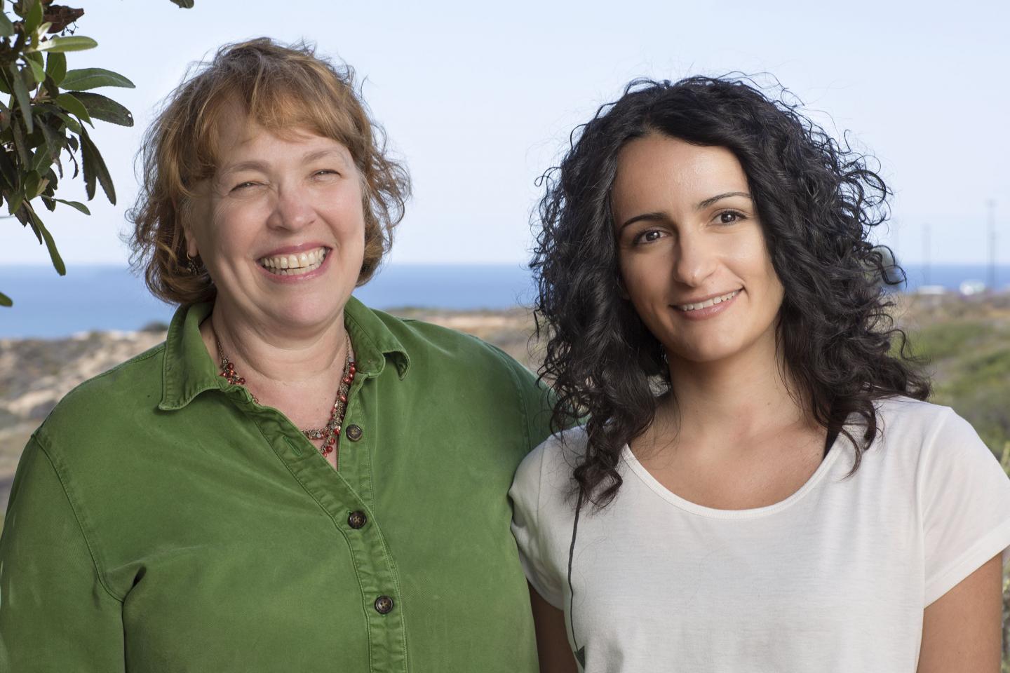 Kathy Jones and Conchi Estaras, Salk Institute