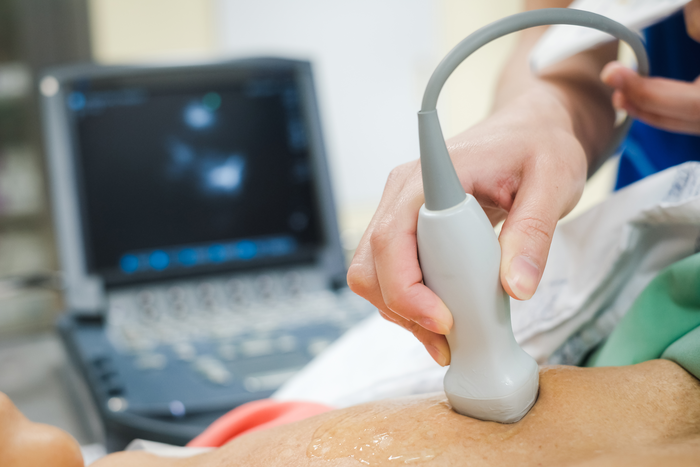 Patient Receiving Ultrasound