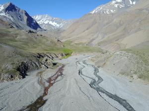 Less water going to Santiago de Chile