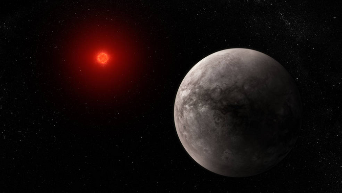 The hot rocky exoplanet TRAPPIST-1 b could look like