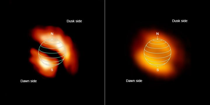 NASA-led Study Sees Titan Glowing at Dusk and Dawn
