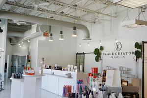 Salon owner Silvia Campana consulted with Donna Ellis at Lines by Nature LLC to enhance its acoustical landscape