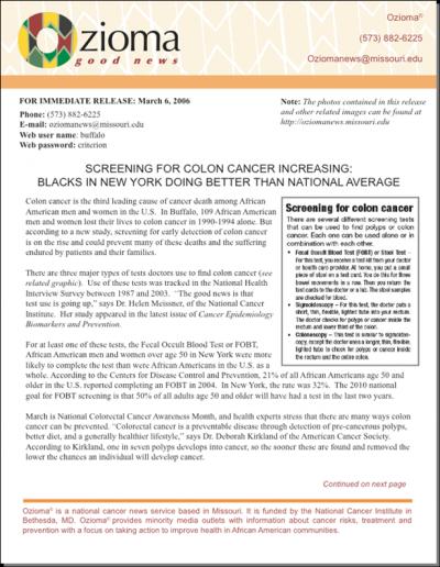 Ozioma Newsletter Sample