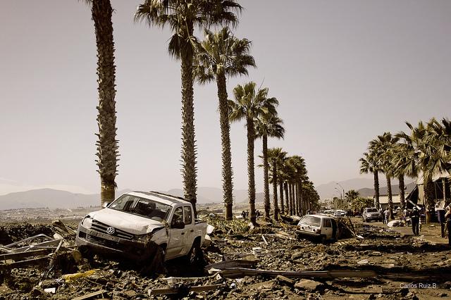 Tsunami in Coquimbo, Chile