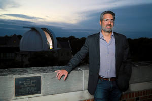 Dr. J.D. Smith, director of the UToledo Ritter Astrophysical Research Center and professor of astronomy at The University of Toledo