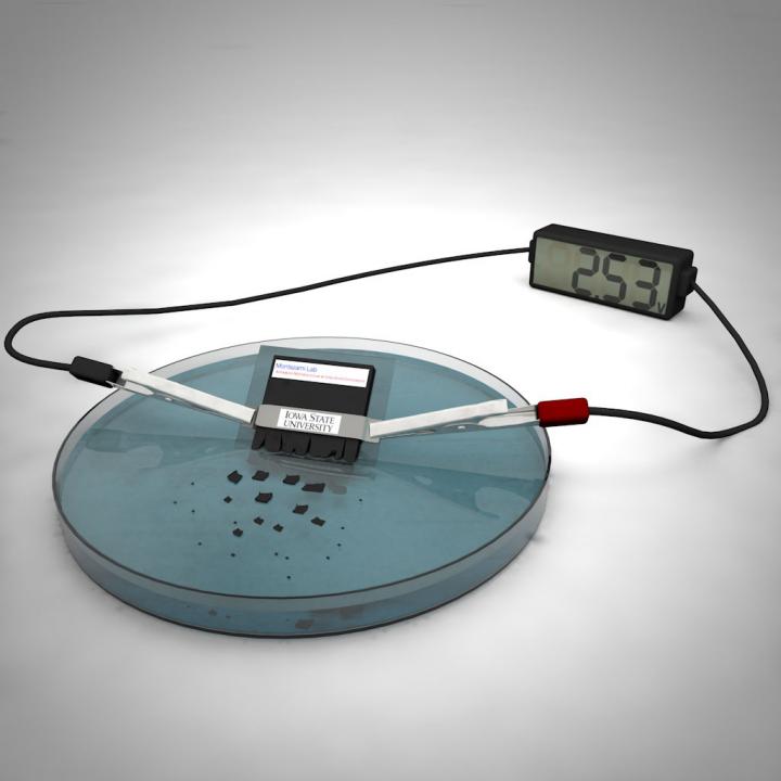 A Self-Destructing Battery for Transient Electronics