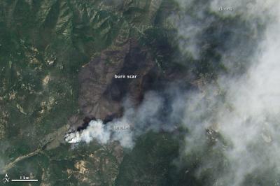 Jaroso Fire, New Mexico