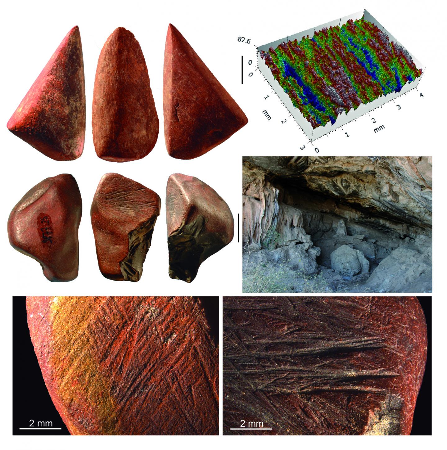 Ochre Use by Middle Stone Age Humans in Porc-Epic Cave Persisted Over Thousands of Years