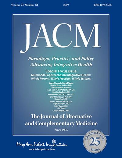 <I>The Journal of Alternative and Complementary Medicine</I>