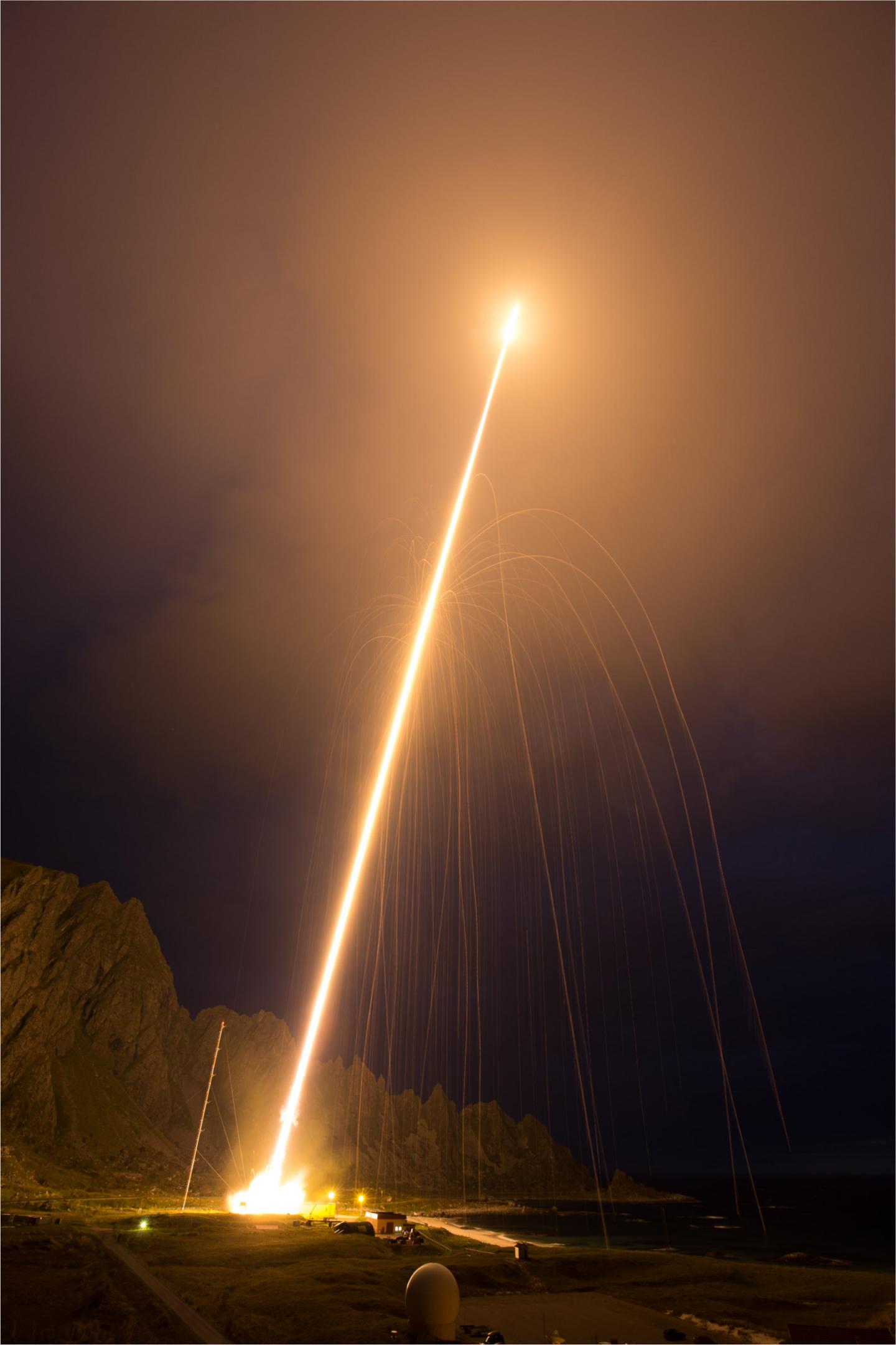 NASA Black Brant XI Sounding Rocket