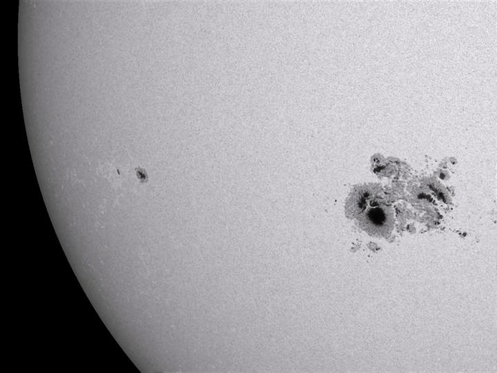 NASA Sees a Prodigious Sunspot