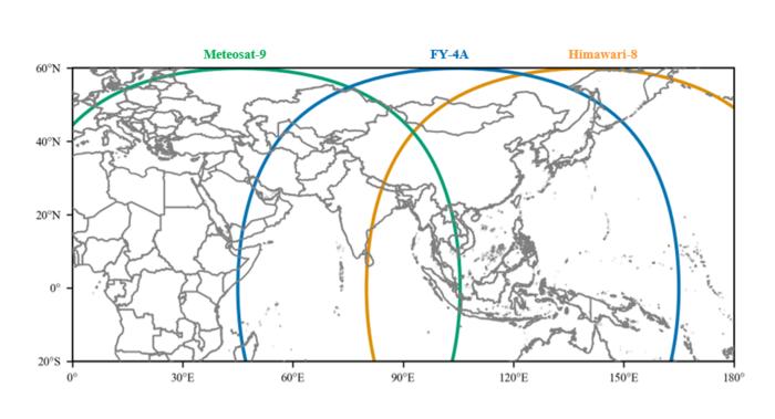 Satellite coverage