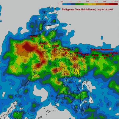TRMM Image of Rammasun